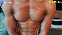 Hot Fitness Guy getting worshipped and Nipple Played! Thumb