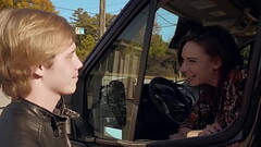Two Horny Twinks (Daniel Hausser, Skylar Hill) Climax Together At The Back Of The Van - Reality Dude Thumb