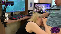 My boyfriend plays World of Warcraft, and I wanted to feel the cock in my mouth AnnyCandy Painboy Thumb