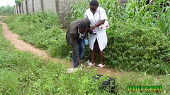 (The village nurse) she was on her way to work, when she saw this young man coming with a little inj Thumb