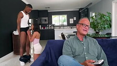 BANGBROS - Petite Black Teen Alicia Reign Taking BBC From Damion Dayski Thumb