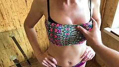 Creampie for stepsister - She Was Very Nervous - I Saved Her With My Hard Cock - Russian Amateur vid Thumb