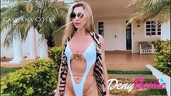 Fui para praia com minha amiga e fizemos safadeza em um m&eacute_nage delicioso - www.denybarbie.com Thumb