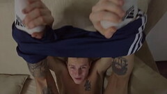 Guy in sportswear roughly fucks a guy with domination and fills his ass with sperm Falcon Al Oliver  Thumb