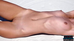 Petite model Lilit Ariel shows off her perfect tight body with big ass Thumb