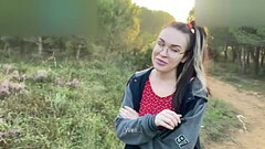 Gave herself fucked by a stranger while jogging in the park Thumb