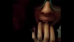 Sucking my fingers like a good girl Thumb