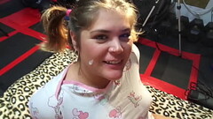 RUBEY REYES IN HER FIRST PORN GETS A FACIAL on MAXXX LOADZ AMATEUR HARDCORE VIDEOS KING of AMATEUR P Thumb