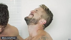 (Titus) Getting His Tight Ass Fucked Hard In Group Sex By (Wesley Woods, Jay Austin) - Men.com Thumb