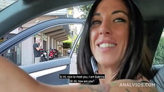 Italian Sluts, Sabrina Ice drinks pee and gets fucked in the ass with exhibitionism, outdoor and swa Thumb