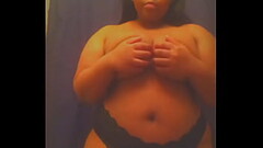 Curvy bbw teen shows off big nautical tits and fat ass Thumb