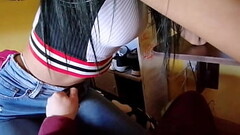 ME FOLLO A MI MEJOR AMIGA MIENTRAS HAC&Iacute_A TAREAS DE LA UNIVERSIDAD Thumb