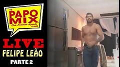 Safad&atilde_o Felipe Le&atilde_o mostra o corpo em forma durante quarenta em Live do PapoMix - Part Thumb