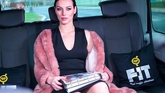 VIP SEX VAULT - Glamorous MILF Wife Sarah Highlight Fucks With Taxi Driver On The Road Thumb
