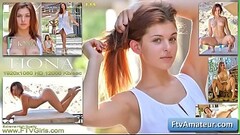 Beautiful young brunette amateur Fiona dance naked in her home and show her amazing natural boobs an Thumb