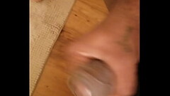 At home horny with my wife in the other room Thumb