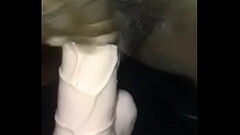 Girl use Dildo on her tight pussy Thumb