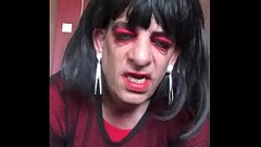 mark wright the bisexual crossdressing sissy faggot will d. your piss and cum for a good fuck up his Thumb