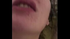 My wife sucking my hard cock and fucking her wet pussy Thumb