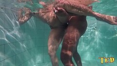 Nego Catra n&atilde_o para depois da cena cai na piscina e fode o c&uacute_ da Bianca Naldy dentro d Thumb