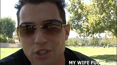 I want to watch my wife bang a hot stranger Thumb