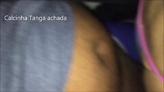 Cdzinha LimaSp Dando no cine pro negao com a calcinha Tanga Color achada e Blusinha da La 08032019 Thumb