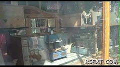 Sweltering hooker gets her mouth and juicy love tunnel fucked hard Thumb