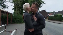 HITZEFREI Big tit German MILF picked up and fucked hard Thumb