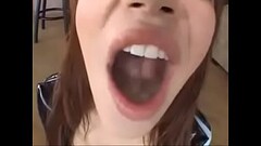 Sexy wife faith leon takes cum in her mouth Thumb