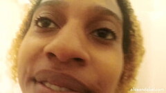 Ebony Babe In The Shower Thumb